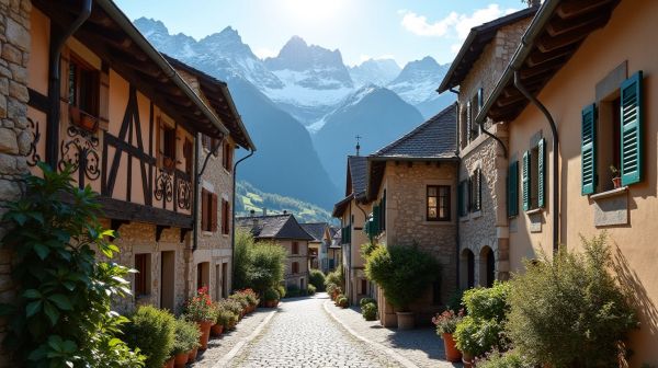 Briançon, ville historique à la convergence des vallées alpines