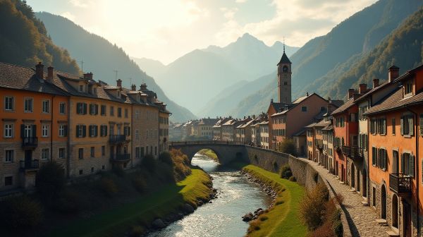 Briançon, ville historique à la convergence des vallées alpines
