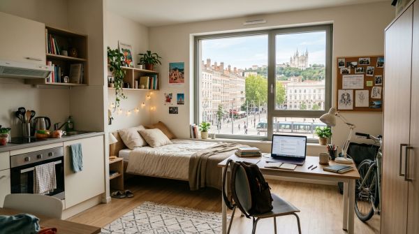 Optez pour un appartement étudiant à Lyon proche de votre campus